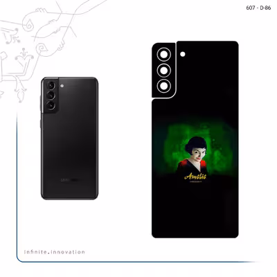 برچسب پوششی ماهوت مدل Le Fabuleux Destin dAmelie Poulain مناسب برای گوشی موبایل سامسونگ Galaxy S21 Plus 5G