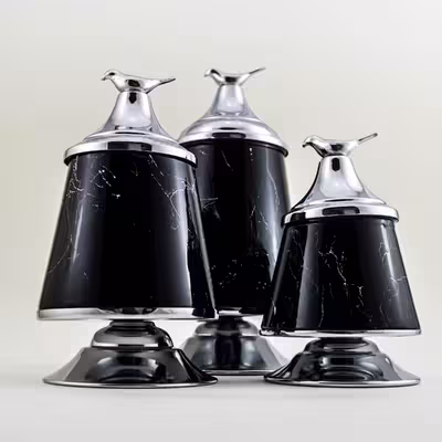 بانکه مدل کندی هرمی کد PS12 مجموعه 3 عددی  