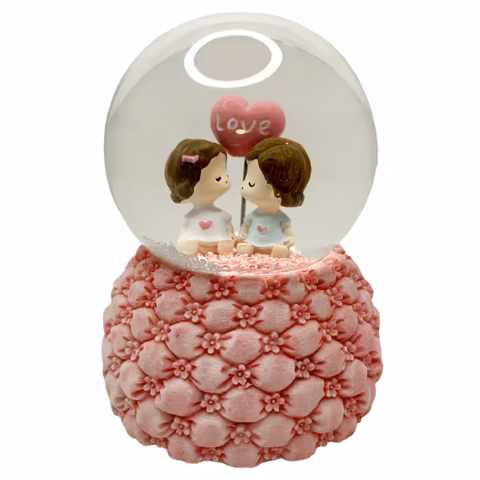 گوی موزیکال مدل پمپی Love طرح عشق کودکی کد PA4088