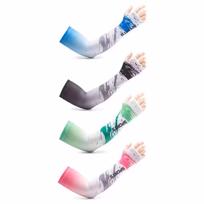 ساق دست ورزشی مدل فینگردار Sp-F