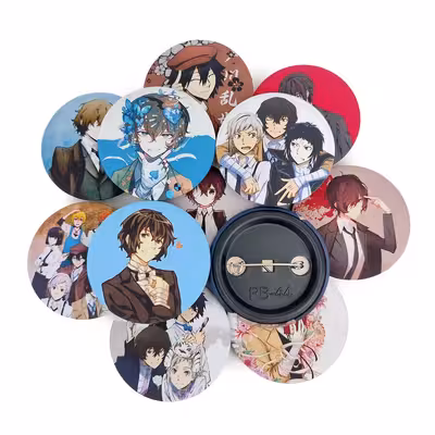 پیکسل خندالو مدل انیمه سگ های ولگرد بانگو کد 346 مجموعه 12 عددی