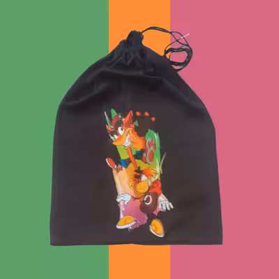 دستمال سر و گردن مدل  Crash Bandicoot111