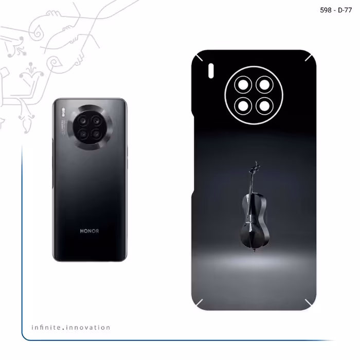 برچسب پوششی ماهوت مدل Cello مناسب برای گوشی موبایل آنر 50 Lite