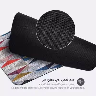 ماوس پد پیکسل میکسل مدل Colored rhombus
