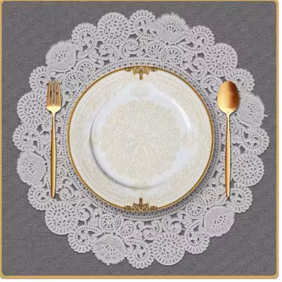 بشقاب خورش خوری پارس چینی کد 2816 مجموعه 6 عددی