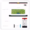 برچسب پوششی ماهوت مدل Leafs مناسب برای تبلت سامسونگ Galaxy Tab A 9.7 2015 T550