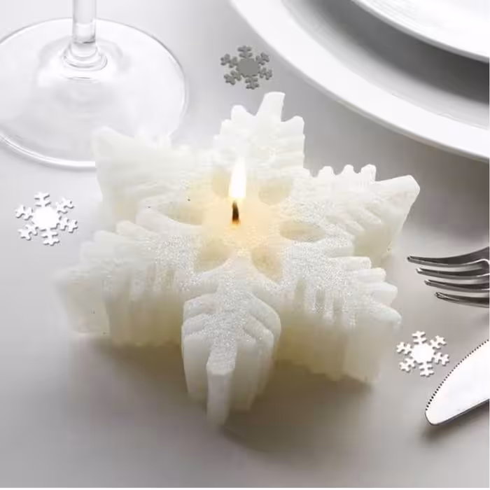 قالب شمع مدل دانه برف