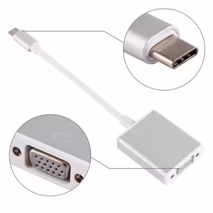 مبدل USB-C به VGA مدل TCVG2
