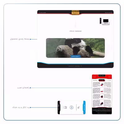 برچسب پوششی ماهوت مدل Panda مناسب برای تبلت سامسونگ Galaxy Tab S5e 10.5 2019 T720