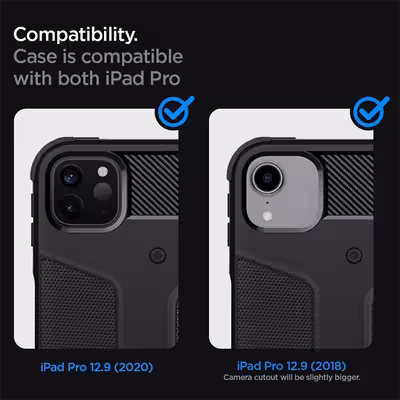 کاور اسپیگن مدل Rugged Armor Pro مناسب برای تبلت اپل iPad Pro 12.9 2021 / 2020 / 2018