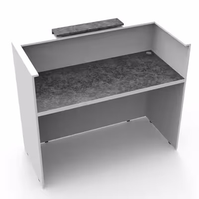 میز اداری هیراد مدل C103-MDF