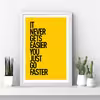 تابلو مدل انگیزشی Just go faster کدm2411-w