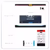 برچسب پوششی ماهوت مدل Hyundai-Logo مناسب برای تبلت سامسونگ Galaxy Tab S2 9.7 2016 T813N