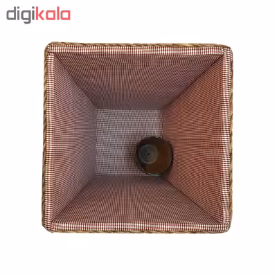 ست سطل و جعبه دستمال کاغذی مدل SHIKA