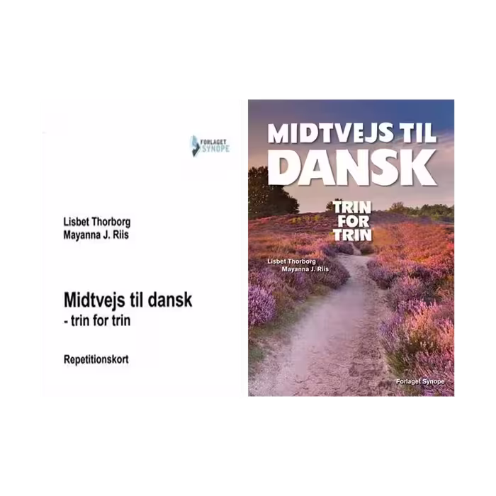 پک کتاب میدوج تیل دانسک Midtvejs til dansk-trin for trin