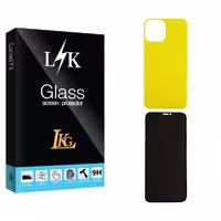 محافظ صفحه نمایش حریم شخصی ال کا جی مدل LK مناسب برای گوشی موبایل اپل iPhone 11 Pro  به همراه محافظ پشت گوشی
