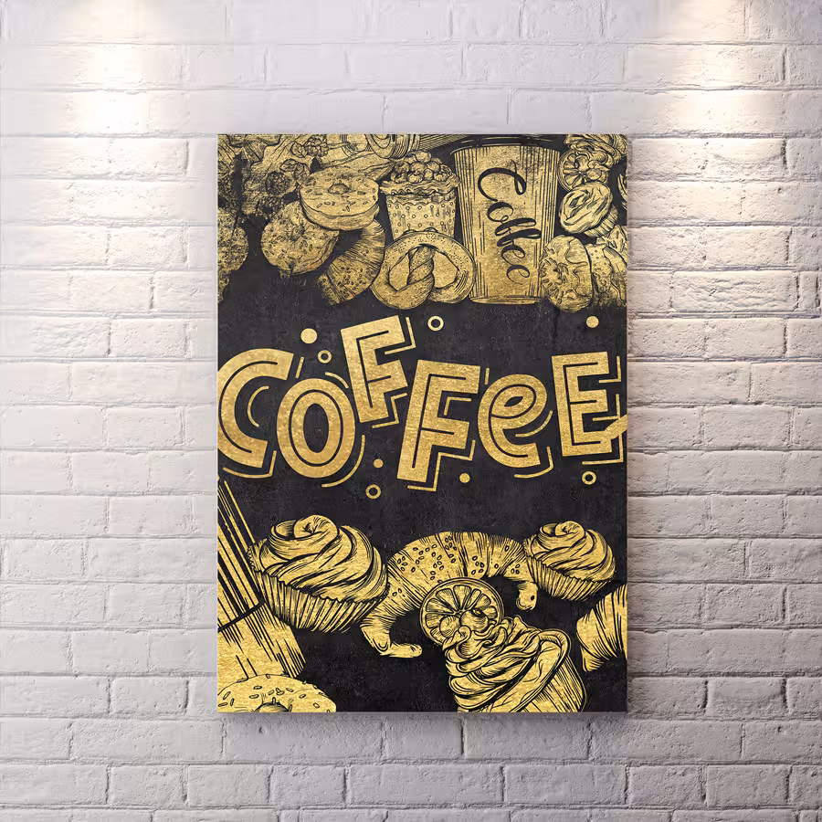 تابلو دکوراتیو کافی شاپ