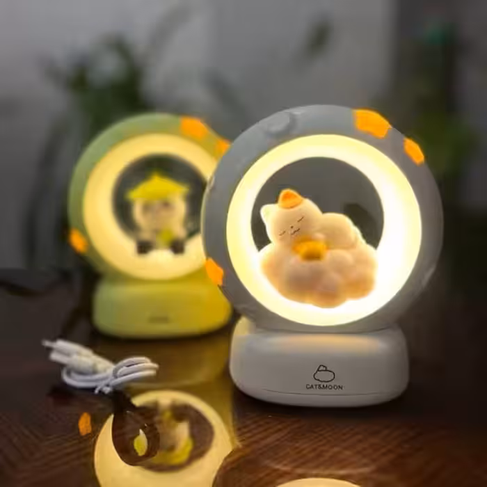 چراغ خواب ضربه ای گربه کوچولو