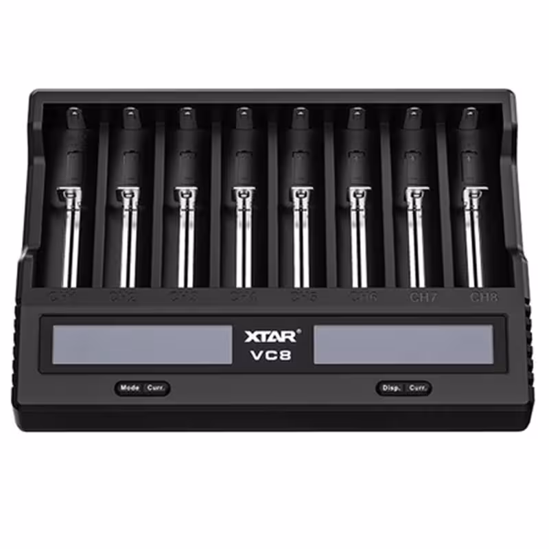 شارژر باتری اکستار مدل VC8
