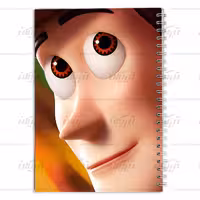 دفتر مشق کارتون داستان اسباب بازی ها