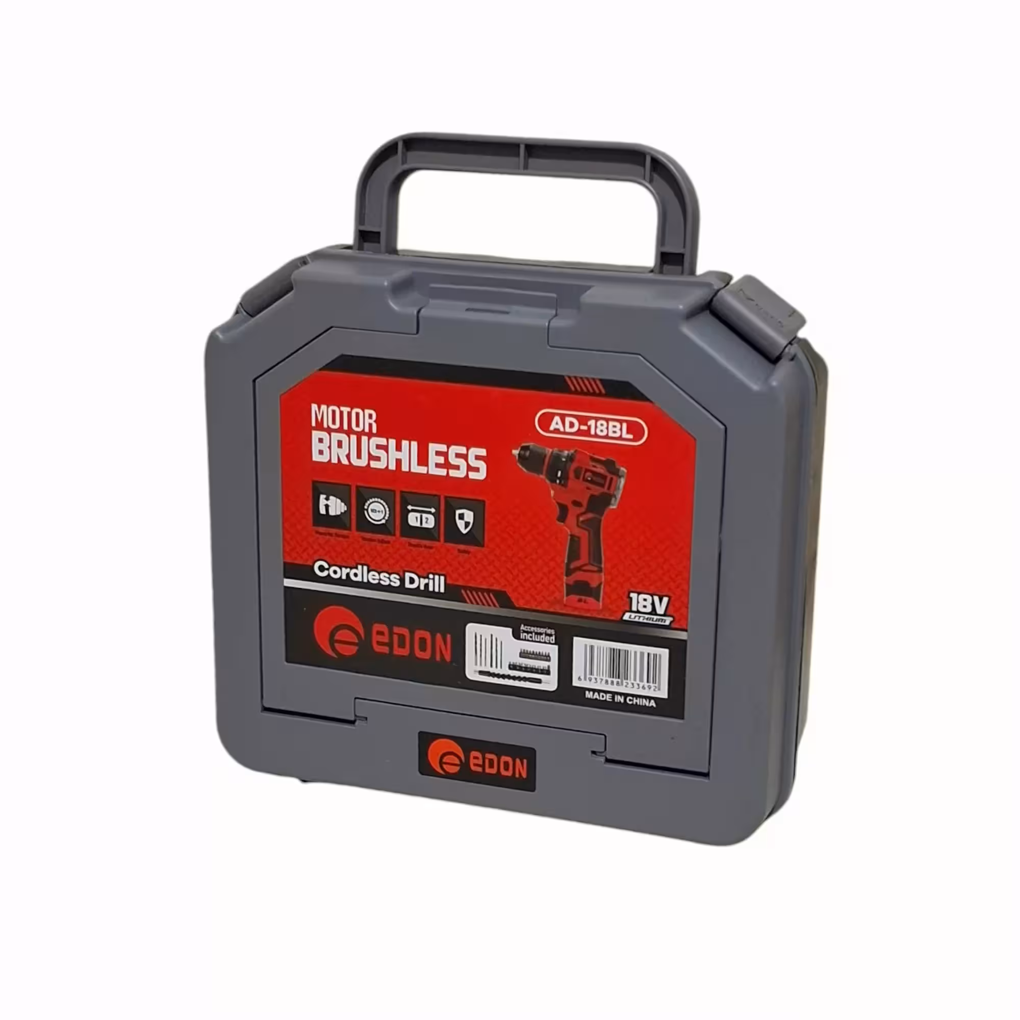 دریل پیچ گوشتی شارژی ادون مدل AD-18BL