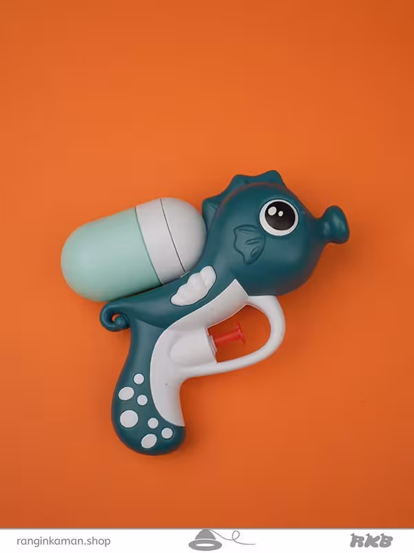 تفنگ آب پاش طرح کوسه و  اسب دریاییShark and sea horse water gun