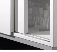 مکانیزم تاپ لاین سوپر اسلیم توکار 2 درب شیارخور (Super Slim-2) ملونی کد 11016_11011_11018