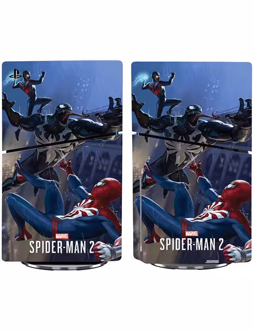 اسکین پی اس 5 اسلیم استاندارد برند گیمآور طرح اسپایدرمن و ونوم کد C