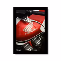 تابلو تکی راویتا طرح موتور هوندا Honda CB 1300 کد 3697