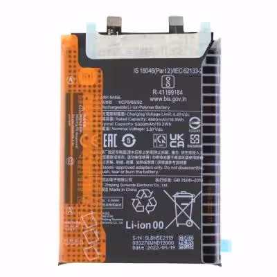 باتری اصلی شیائومی Xiaomi Redmi Note 11E Pro مدل BN5E