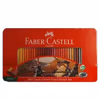 مداد رنگی فابرکاستل مدل کلاسیک مجموعه 100 عددی