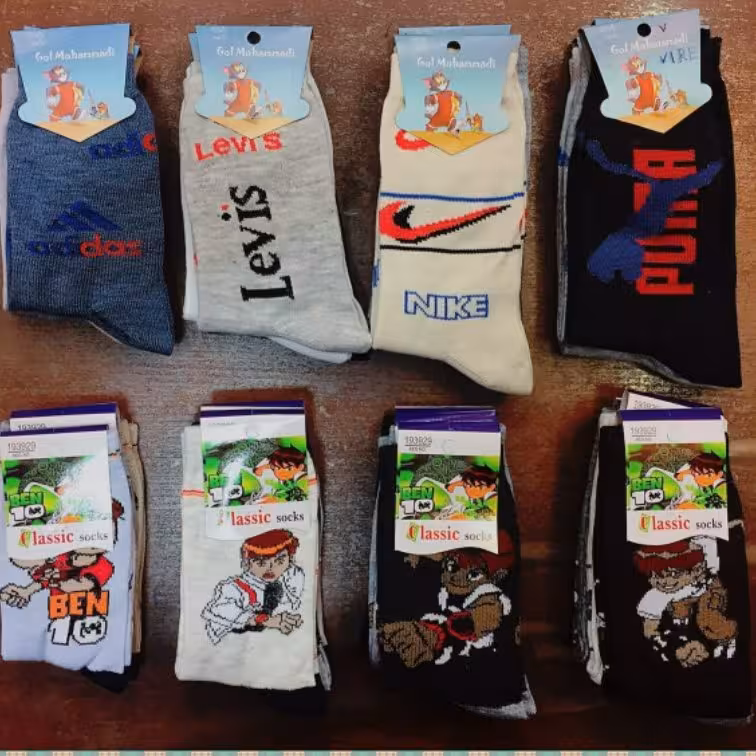 جوراب پسرانه(6عددی)