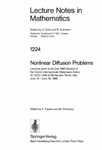 خرید و دانلود نسخه کامل کتاب Nonlinear Diffusion Problems