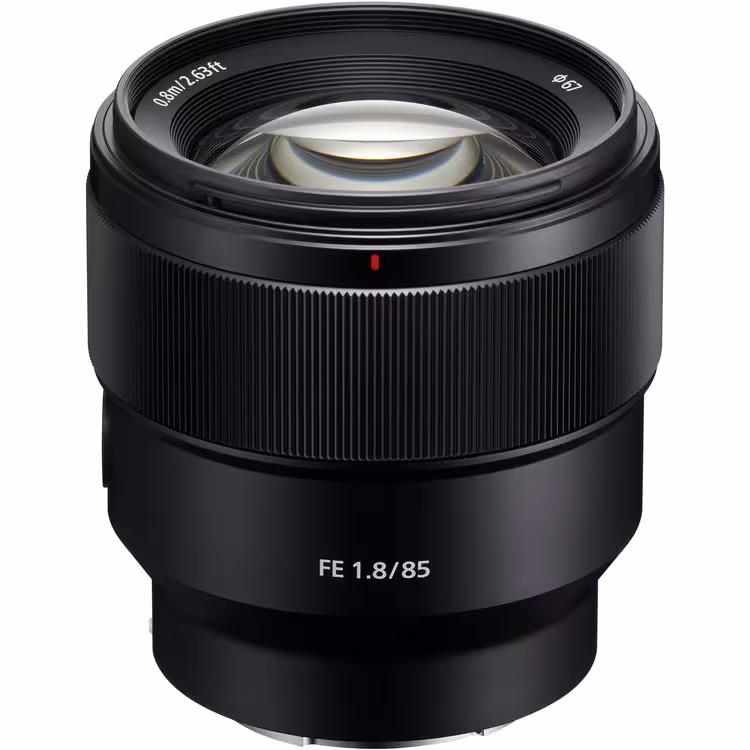 لنز دوربین سونی مدل FE 85mm f/1.8