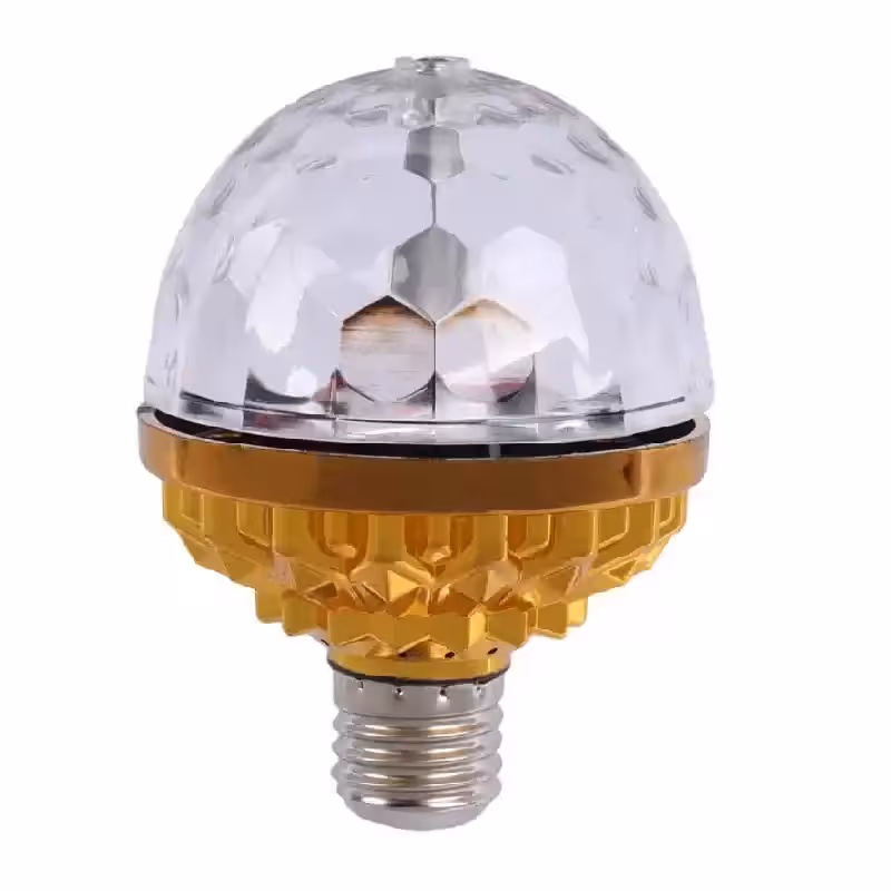 لامپ رقص نور گردان دیسکویی LED 6W E27