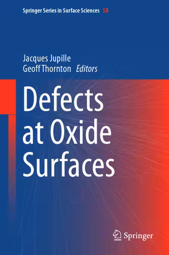 خرید و دانلود نسخه کامل کتاب Defects at Oxide Surfaces