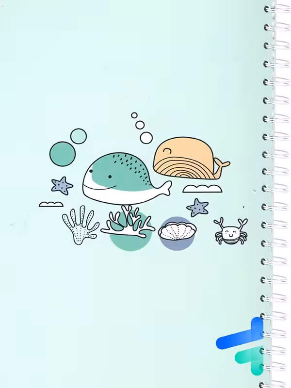 دفتر تک خط 60 برگ code 5601 برند Lopond