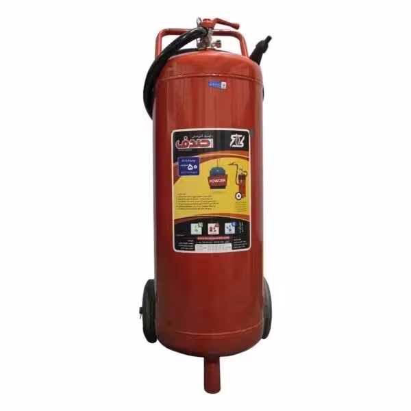 کپسول آتش نشانی پودر و گاز 50 کیلوگرم صدف