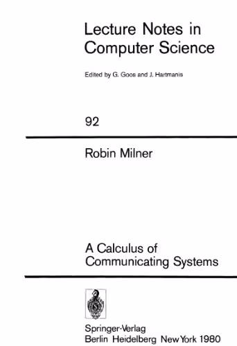 خرید و دانلود نسخه کامل کتاب A Calculus of Communicating Systems