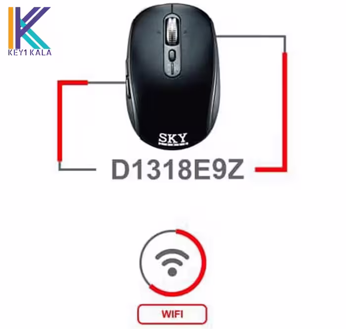 موس بلوتوثی اسکای مدل D1318E10Z