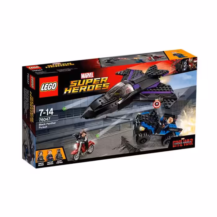 لگو سری super heroes مدل black panther pursuit 76047 Lego