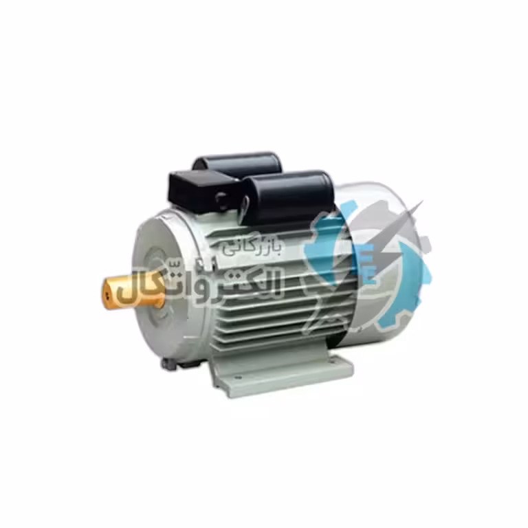 الکتروموتور کاجیلی 1.1 کیلووات(1.5 اسب)، تک فاز کلاچ دار ، 1500دور، پوسته چدن