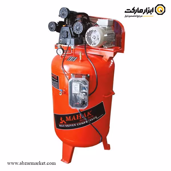 کمپرسور هوا محک 350 لیتری سه سیلندر سه فاز مدل AP-352S