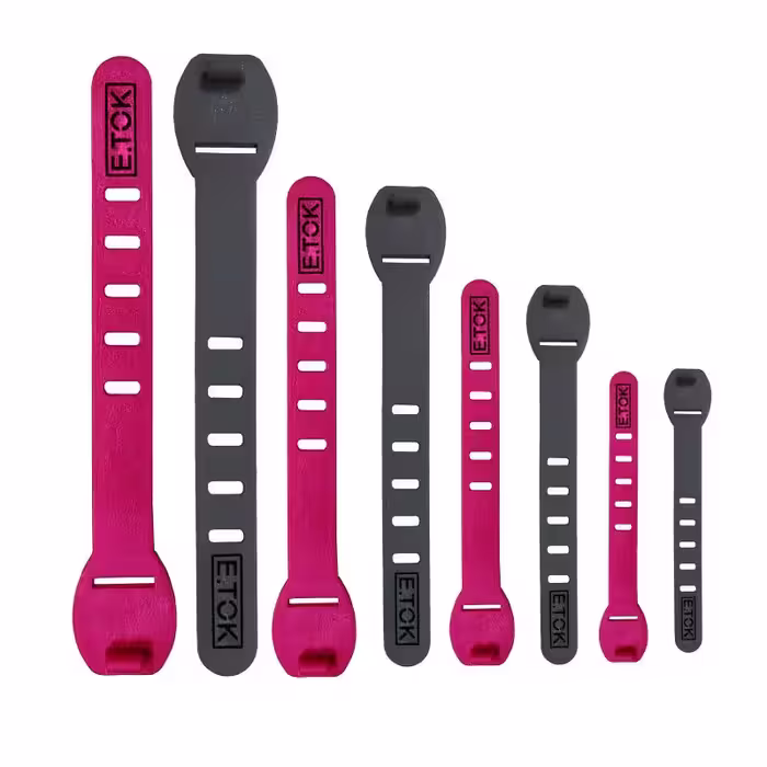نظم دهنده کابل ایتوک مدل Essential بسته 8 عددیE.TOK Essential Cable Organizer