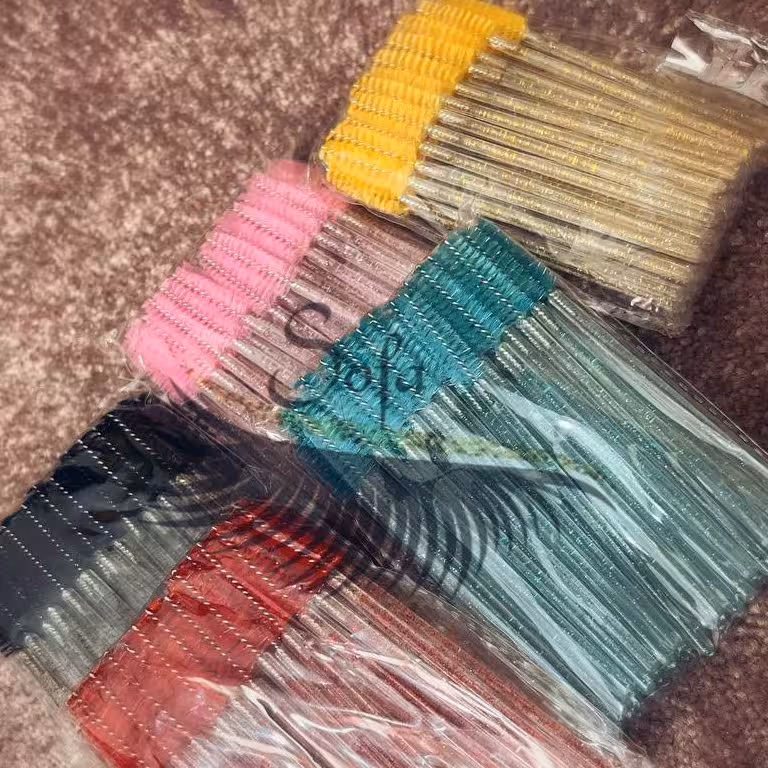 براش مویی اکلیلی مژه و ابرو 50عددی