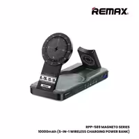 پاوربانک اورجینال وایرلس چند کاره ریمکس RPP-589 ظرفیت 10 هزار میلی آمپر