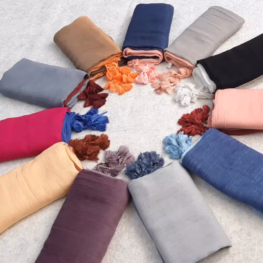 شال نخی آبرنگی اورجینال