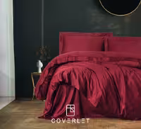 روتختی زرشکی (شرابی) ساده کاوری مدل Elegant