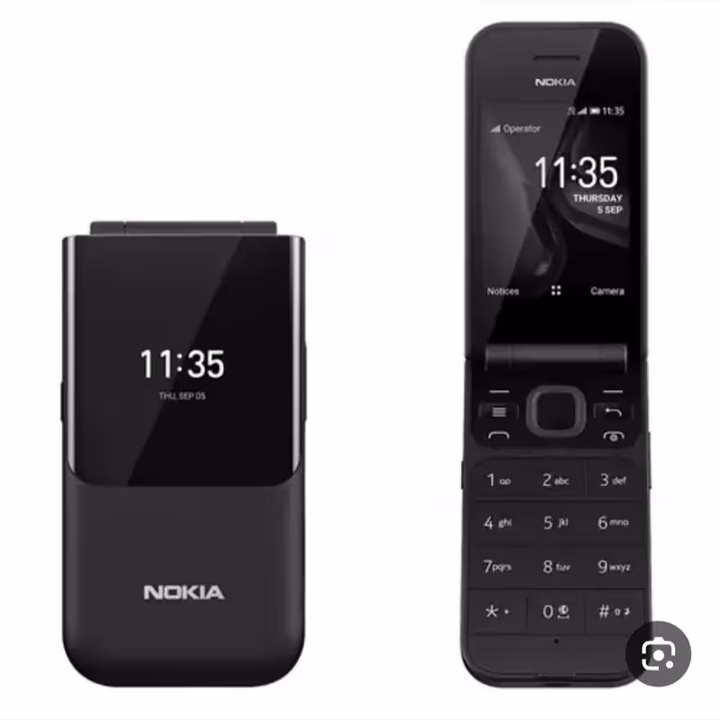 گوشی موبایل نوکیا مدل 2720 دوسیم کارت جنس کیفیت درجه 1 پلمپ آکبند ریجستری شده همراه با کد فعالسازی