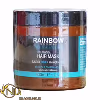 ماسک مو 10 خاصیت بیوتین و ماکادمیا رینبو Rainbow حجم 500 میلی لیتر